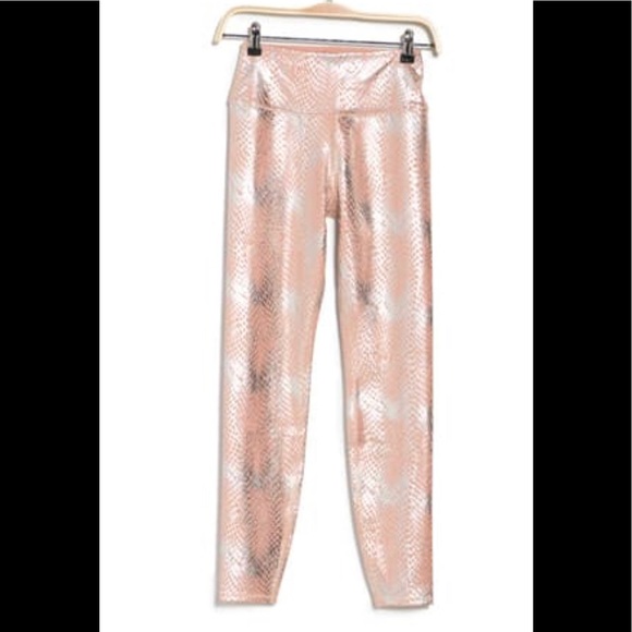 Good American Foil Snake Print High Waist Legging - Picture 3 of 8